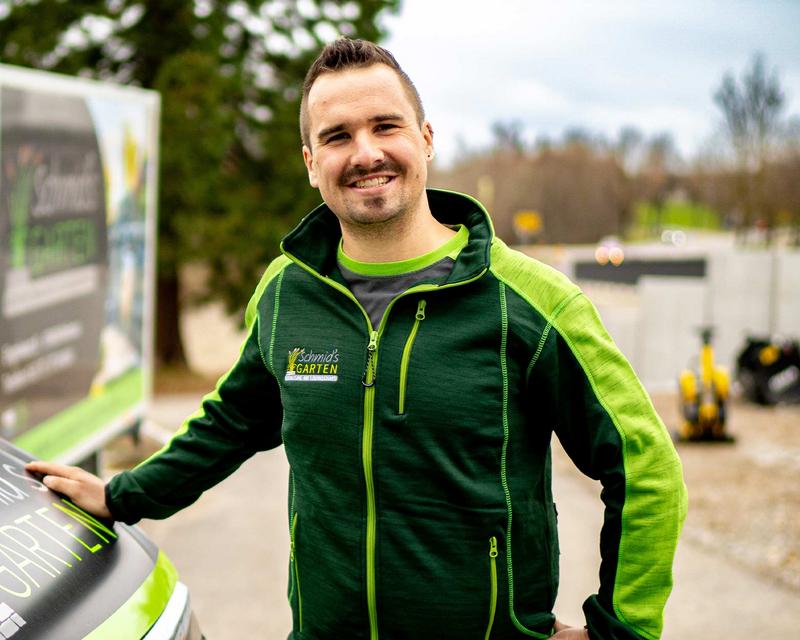 Simon Schmid, Geschäftsführer von Schmids Garten