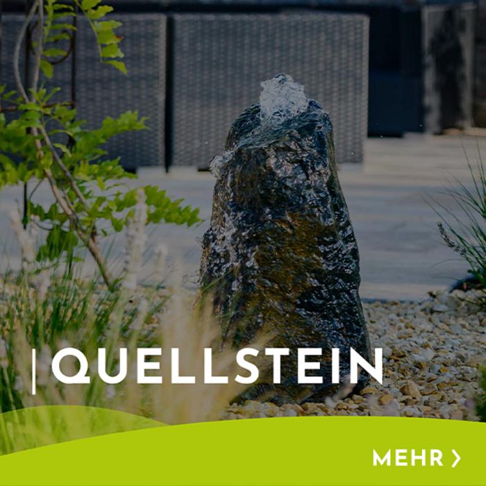 Menükachel mit Hinweis und Verlinkung zum Quellstein
